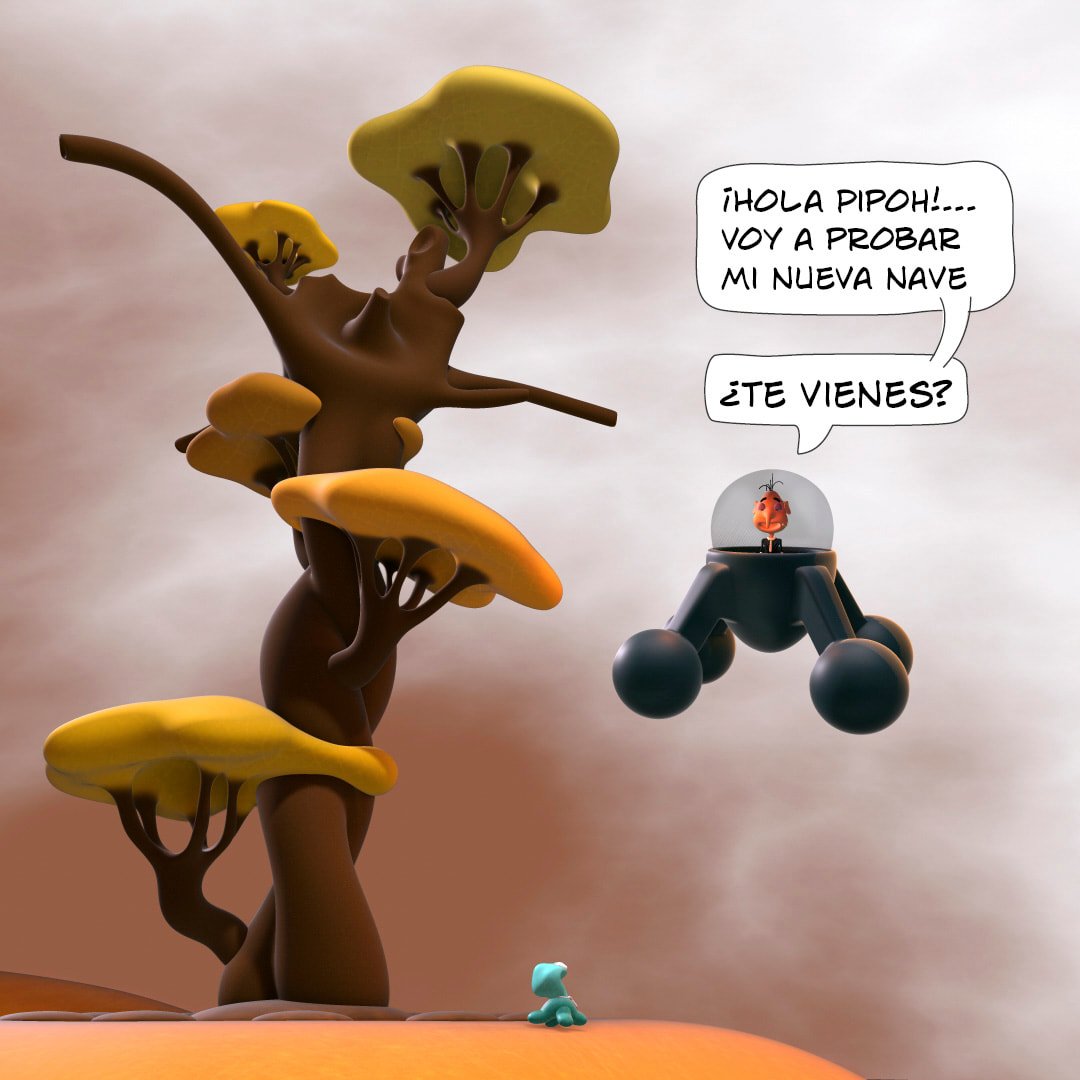 Tira cómica de Fantti y Pipoh, gratis y online