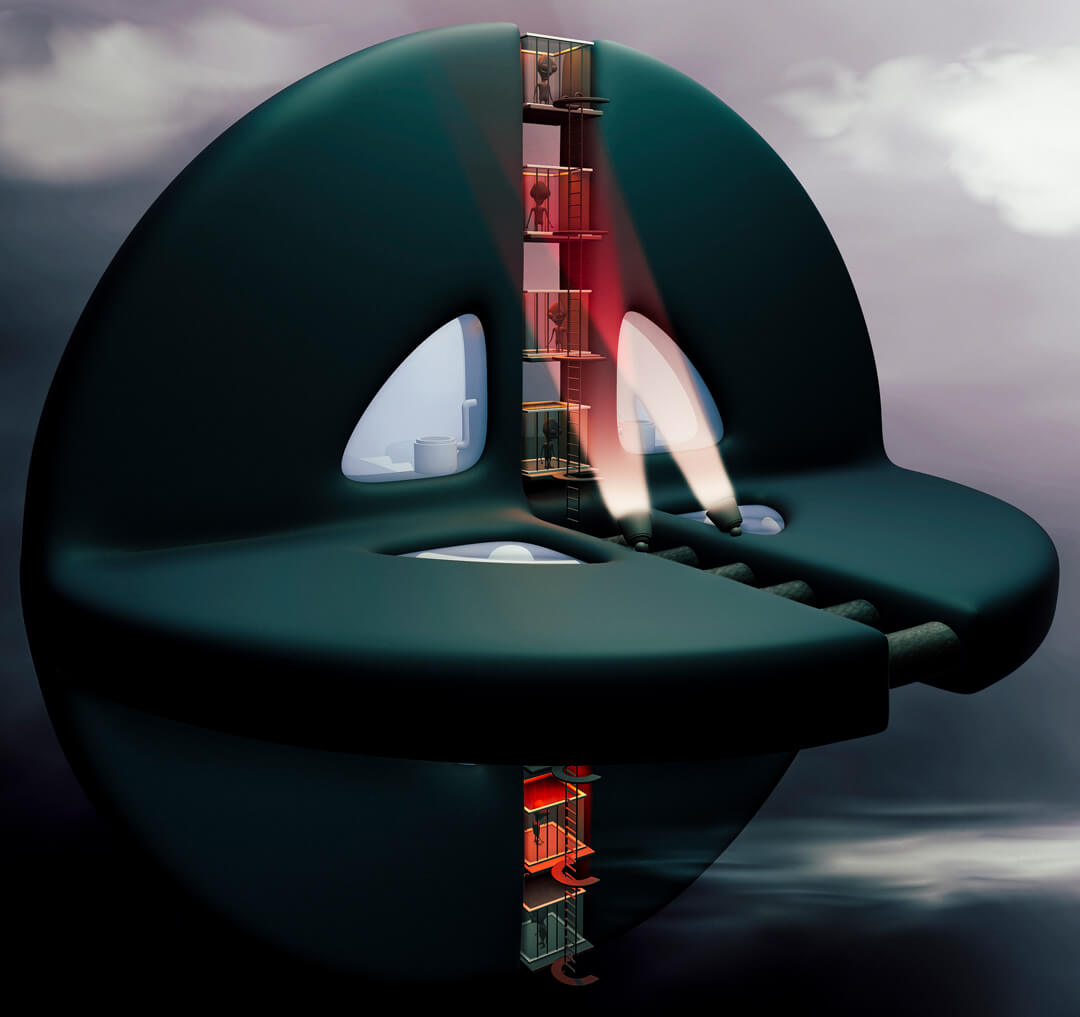 The funniest 3d comic book in space